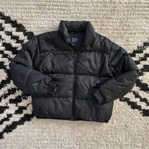 GAP Charcoal Puffer Jacket